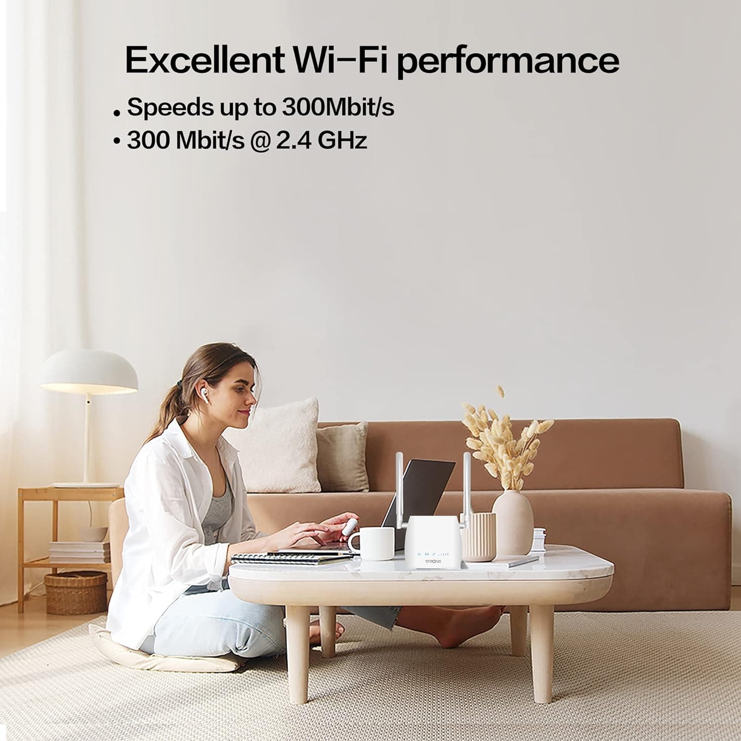 Buy Strong,STRONG 4G LTE Mini Wi-Fi Router - CAT 4, N300, SIM Slot, LAN Port, Zero Configuration, Includes SIM Card Adapters - Gadcet UK | UK | London | Scotland | Wales| Near Me | Cheap | Pay In 3 | Network Cards & Adapters