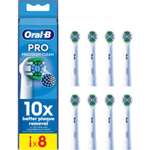 Buy Oral-B,Oral-B Pro Precision Clean Electric Toothbrush Heads – X-Shaped & Angled Bristles for Deep Plaque Removal, Pack of 8 (White) - Gadcet UK | UK | London | Scotland | Wales| Near Me | Cheap | Pay In 3 | Toothbrush Replacement Heads