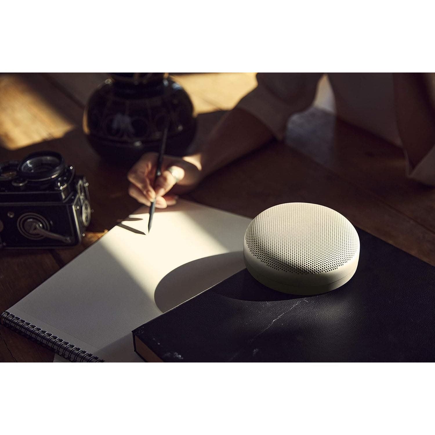 Buy Bang & Olufsen,Bang & Olufsen Beosound A1 (2nd Generation) Portable Bluetooth Speaker, Grey Mist - Gadcet UK | UK | London | Scotland | Wales| Ireland | Near Me | Cheap | Pay In 3 | Bluetooth Speakers