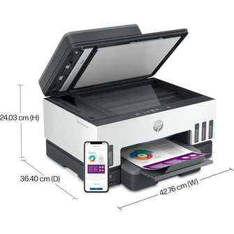 Buy HP,HP Smart Tank 7605 All-in-One Wireless Inkjet Printer, 35 Page Automatic Document Feeder, Grey - Gadcet UK | UK | London | Scotland | Wales| Near Me | Cheap | Pay In 3 | Printers, Copiers & Fax Machines