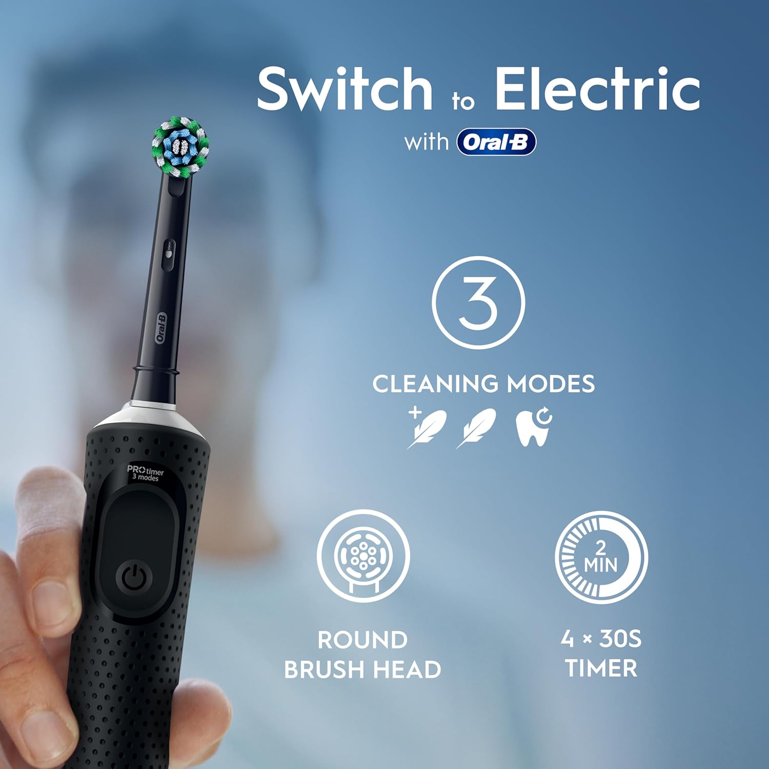 Buy Oral-B,Oral-B Vitality Pro Twin Pack Electric Toothbrush – Rechargeable Electric Toothbrush Set - Gadcet UK | UK | London | Scotland | Wales| Near Me | Cheap | Pay In 3 | Electric Toothbrushes