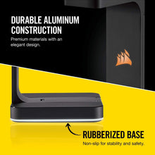 Buy Corsair,Corsair ST100 RGB Premium Headset Stand – Aluminium Gaming Hub with 7.1 Surround Sound – Black - Gadcet UK | UK | London | Scotland | Wales| Near Me | Cheap | Pay In 3 | Headphone Stands