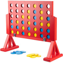 Buy Grasshopper Games,4 in a Row Wooden Game Set | 46 Discs | Classic Four in a Line | Includes Carry Bag | Outdoor Family - Gadcet UK | UK | London | Scotland | Wales| Near Me | Cheap | Pay In 3 | Board Games