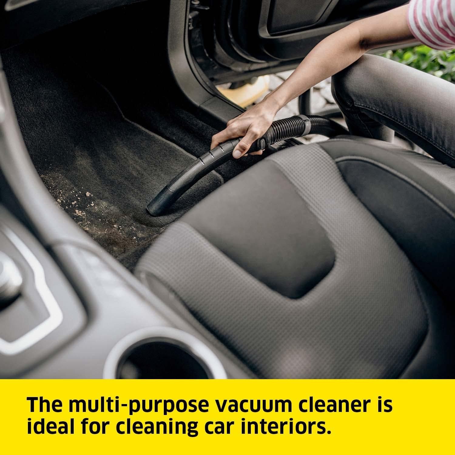 Buy KARCHER,Kärcher 16283020 Wet & Dry Vacuum Cleaner WD 5, blower function, power: 1100w, plastic container: 25 L, suction hose: 2.2 m, incl. floor and crevice nozzle, Yellow - Gadcet UK | UK | London | Scotland | Wales| Ireland | Near Me | Cheap | Pay In 3 | Vacuum Cleaner