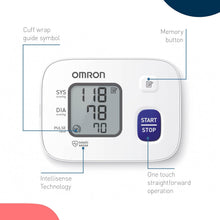 OMRON RS2 Wrist Blood Pressure Monitor with Irregular Heartbeat Detection