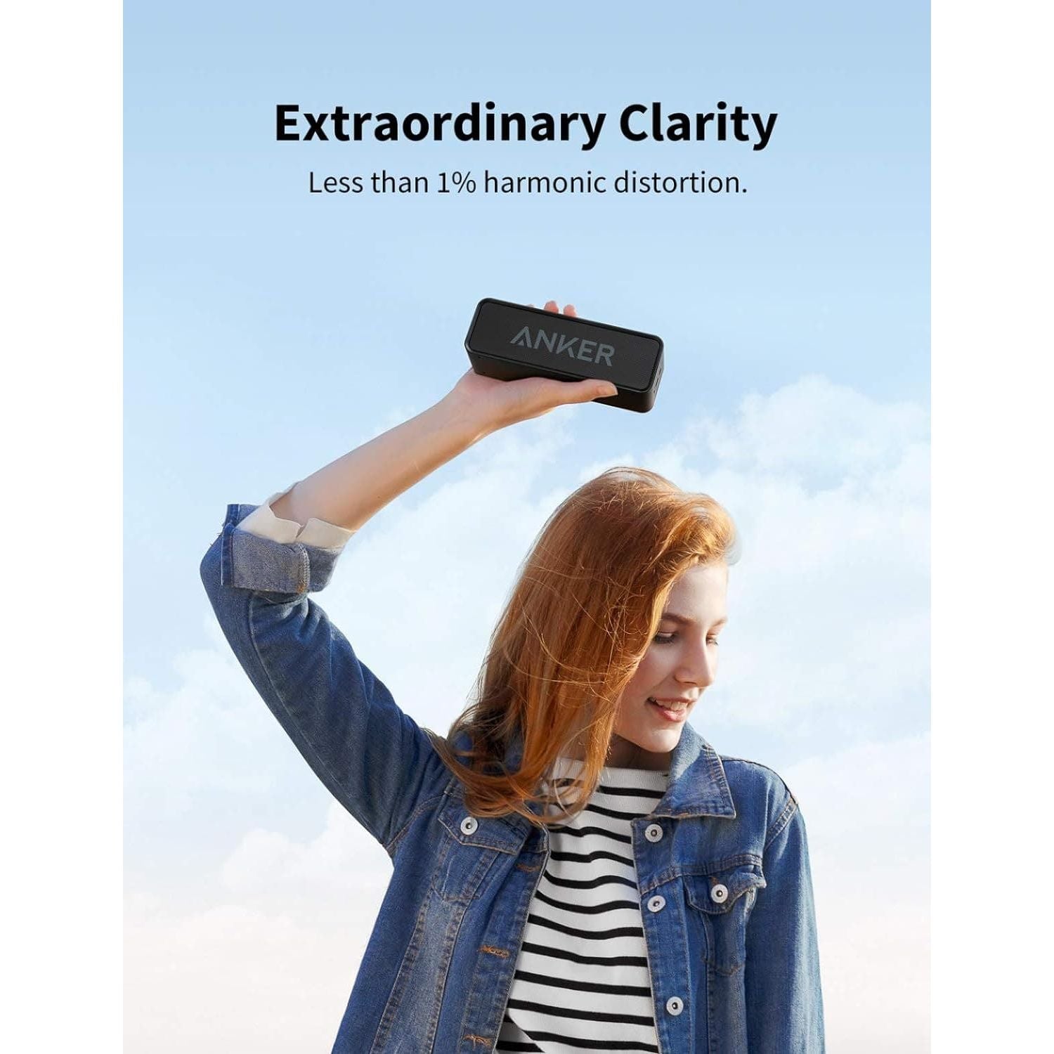 Buy Anker,Anker Soundcore IPX5 Portable Bluetooth Speaker - Black - Gadcet  | UK | London | Scotland | Wales| Near Me | Cheap | Pay In 3 | Bluetooth Speakers