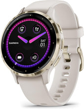 Garmin Venu 3S GPS 41mm Smartwatch – Ivory Case, Health Monitoring, Fitness Tracking and AMOLED Display