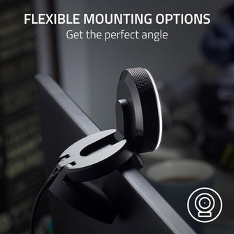 Buy Alann Trading Limited,Razer Kiyo - Streaming Camera with Ring Lighting (USB Webcam, HD Video 720p, 60 FPS, Compatible with Open Broadcaster Software, Xsplit, Autofocus, Camera Clip, Tripod Connection) Black - Gadcet UK | UK | London | Scotland | Wales| Near Me | Cheap | Pay In 3 | Streaming Webcam