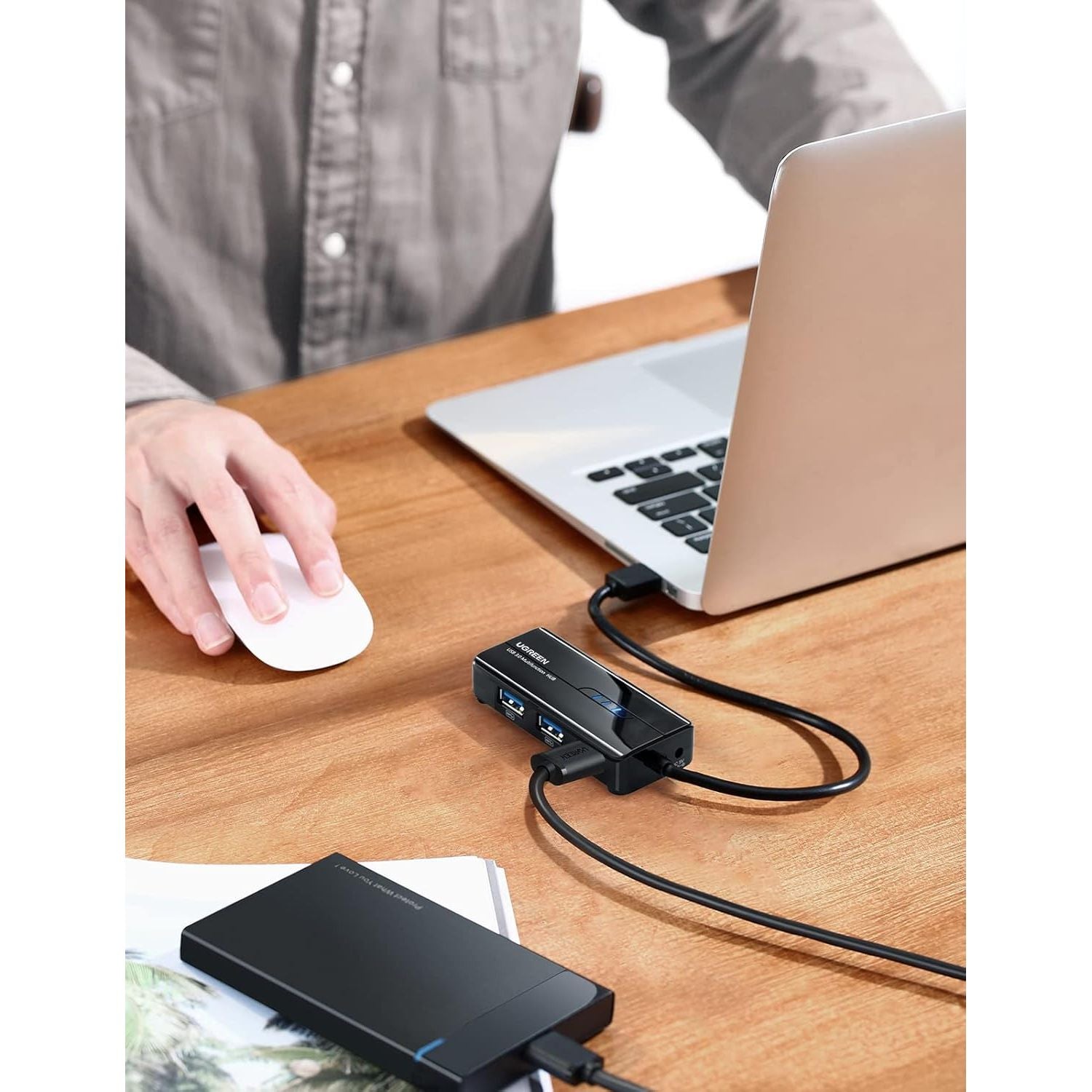 Buy UGREEN,UGREEN 4-in-1 USB Hub to Ethernet Adapter – Gigabit Ethernet, 3 USB 3.0 Ports, Plug & Play for MacBook Pro, Steam Deck, Switch, Windows - Gadcet UK | UK | London | Scotland | Wales| Near Me | Cheap | Pay In 3 | USB & FireWire Hubs