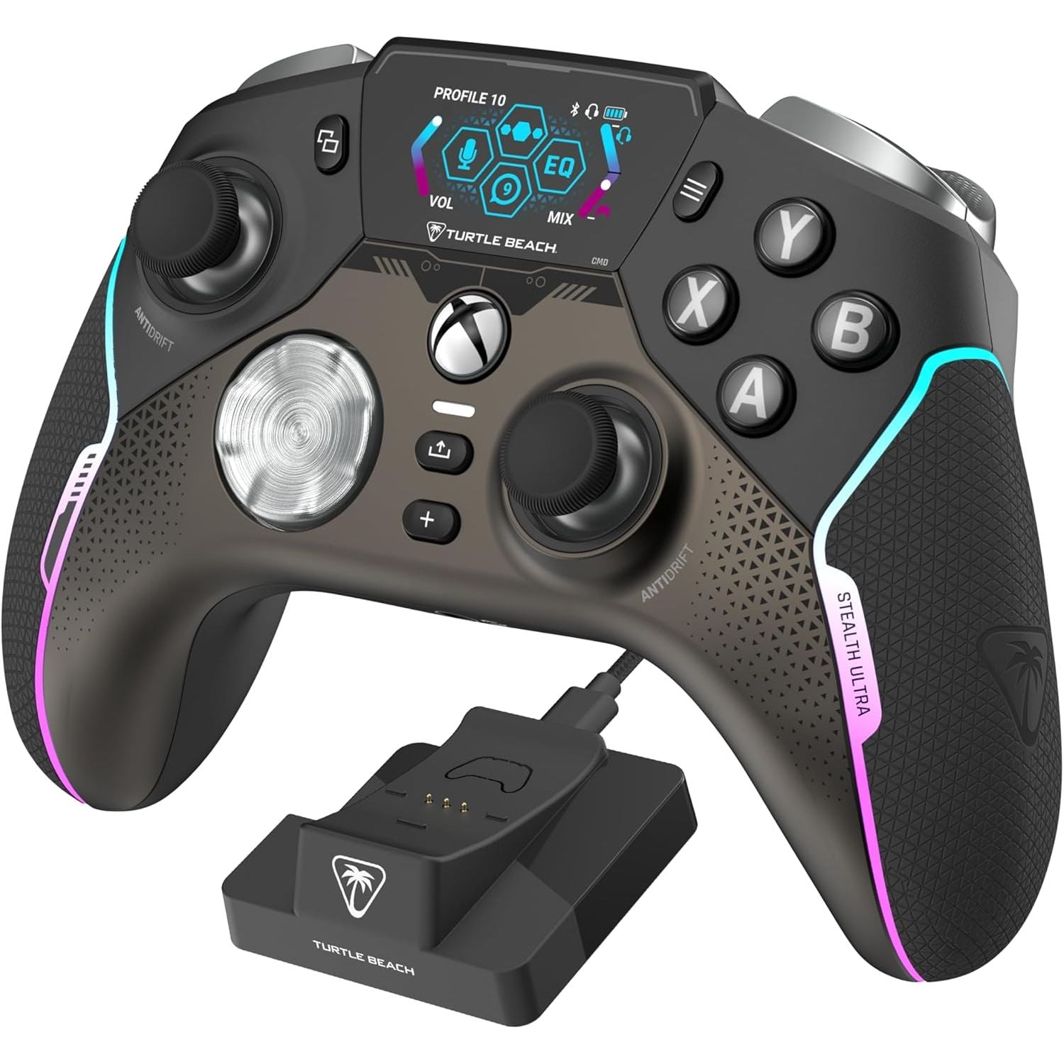 Buy Turtle Beach,Turtle Beach Stealth Ultra Wireless Gaming Controller - Rapid Charge Dock, Adjustable Triggers, Command Display, Xbox Series X|S, Xbox One, PC - Gadcet UK | UK | London | Scotland | Wales| Near Me | Cheap | Pay In 3 | Game Controllers