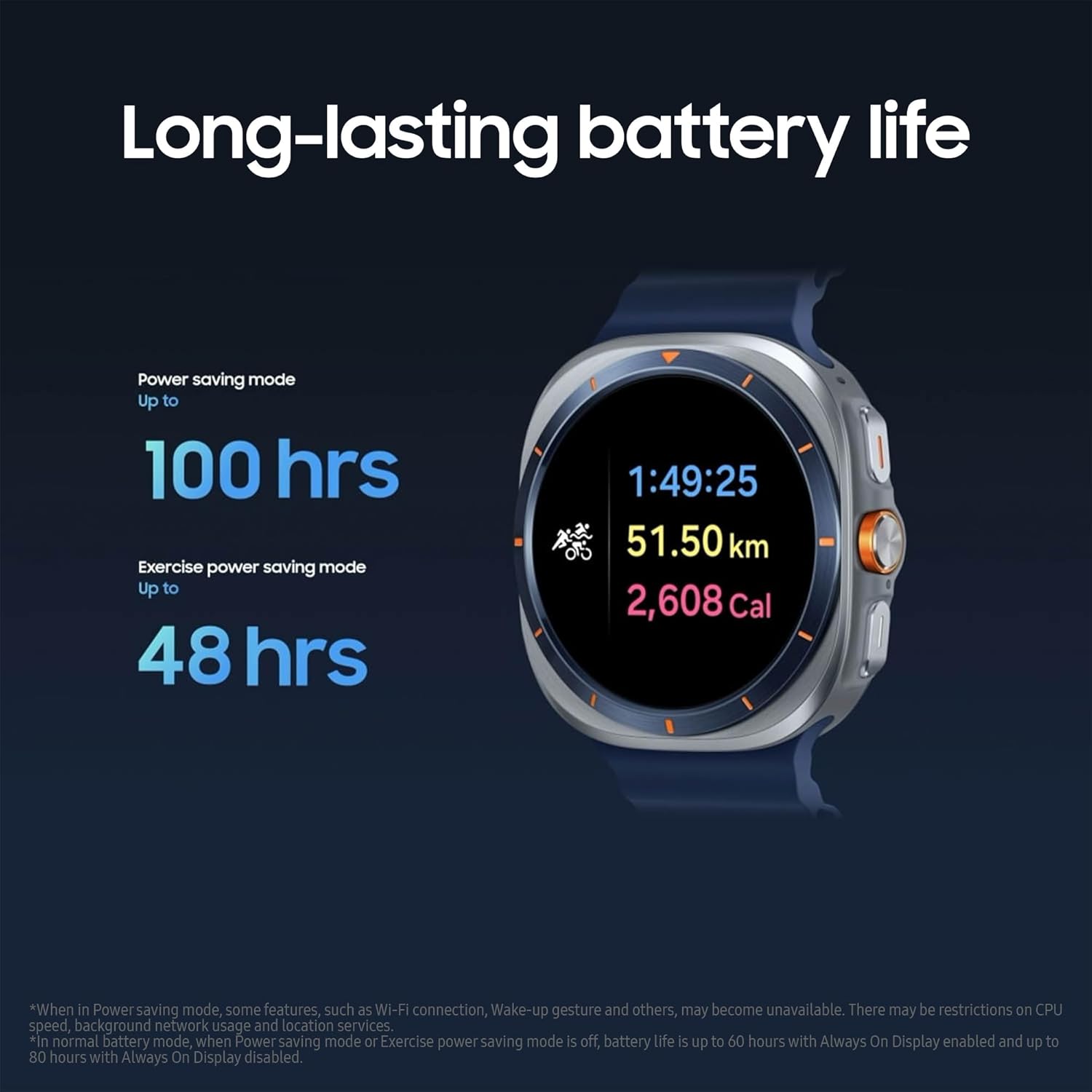 Samsung Galaxy Watch Ultra (2025) Smart Watch - Grey/Orange