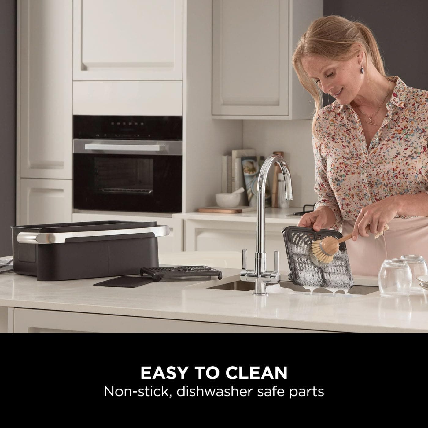 Buy Ninja,Ninja Foodi FlexDrawer Air Fryer, Dual Zone with Removable Divider, Large 10.4L Drawer, 7-in-1, Air-Fryer Uses No Oil, Air Fry, Roast, Bake, Max Crisp, Non-Stick Dishwasher Safe Parts, Black AF500UK - Gadcet UK | UK | London | Scotland | Wales| Near Me | Cheap | Pay In 3 | Air Fryers