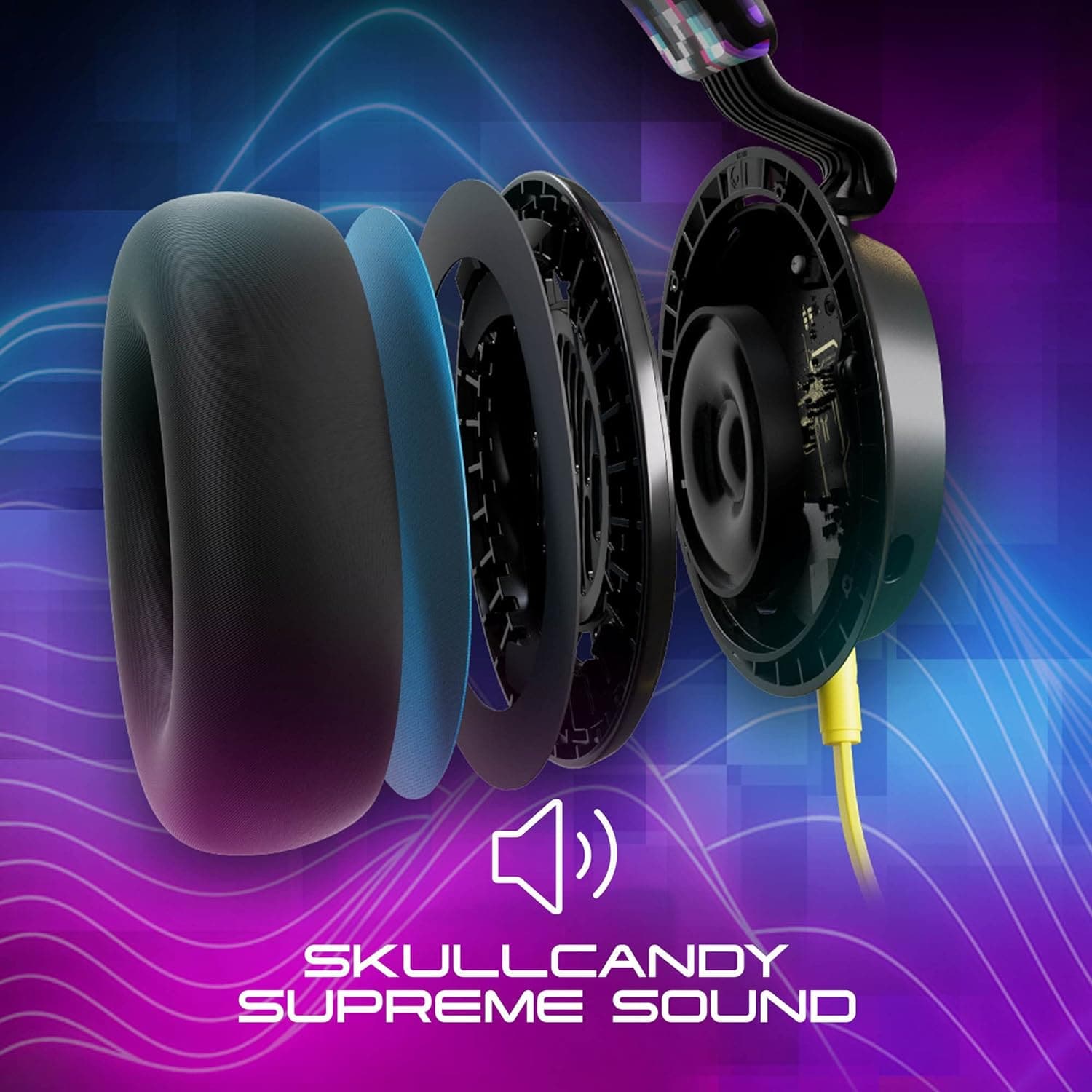 Buy HyperX,Skullcandy SLYR Multi-Platform Over-Ear Wired Gaming Headset, Works with Xbox Playstation and PC - Black - Gadcet UK | UK | London | Scotland | Wales| Near Me | Cheap | Pay In 3 | Headphones & Headsets