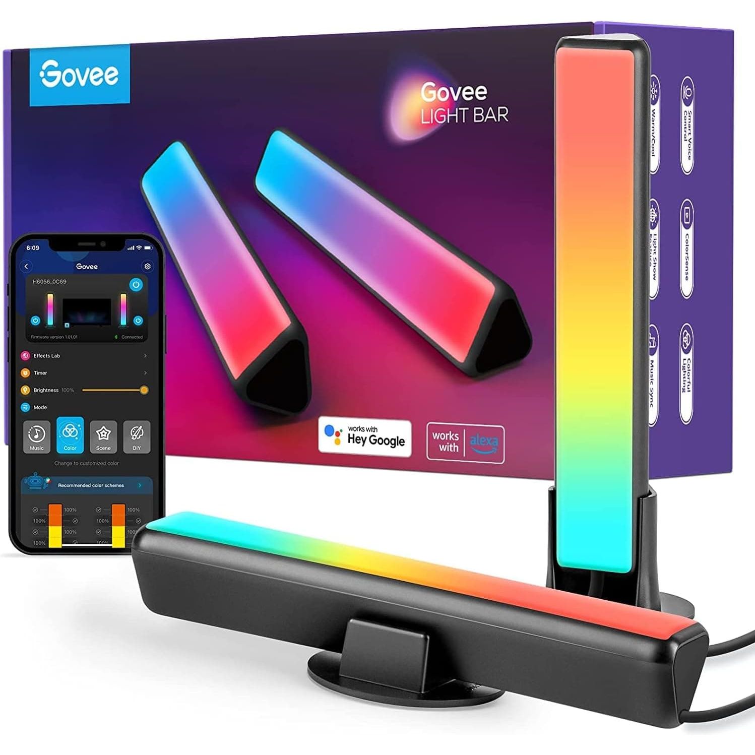 Buy GOVEE,Govee RGBIC Flow Pro - Light Bar - Gadcet UK | UK | London | Scotland | Wales| Near Me | Cheap | Pay In 3 | LED Light Bulbs