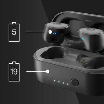 Buy Skullcandy,Skullcandy Sesh Evo True Wireless In-Ear Bluetooth Earbuds Compatible with iPhone and Android/Charging Case and Microphone/Great for Gym, Sports, and Gaming IP55 Water Dust Resistant - Black - Gadcet UK | UK | London | Scotland | Wales| Near Me | Cheap | Pay In 3 | Headphones & Headsets