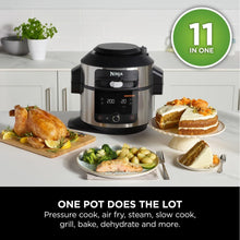 Buy Ninja,Ninja Foodi 11-in-1 SmartLid Multi-Cooker, 6L, Electric Pressure Cooker & Air Fryer, Reversible Rack, 4 Portions, Dishwasher Safe, Stainless Steel/Black (OL550UK) - Gadcet UK | UK | London | Scotland | Wales| Near Me | Cheap | Pay In 3 | Pressure Cookers