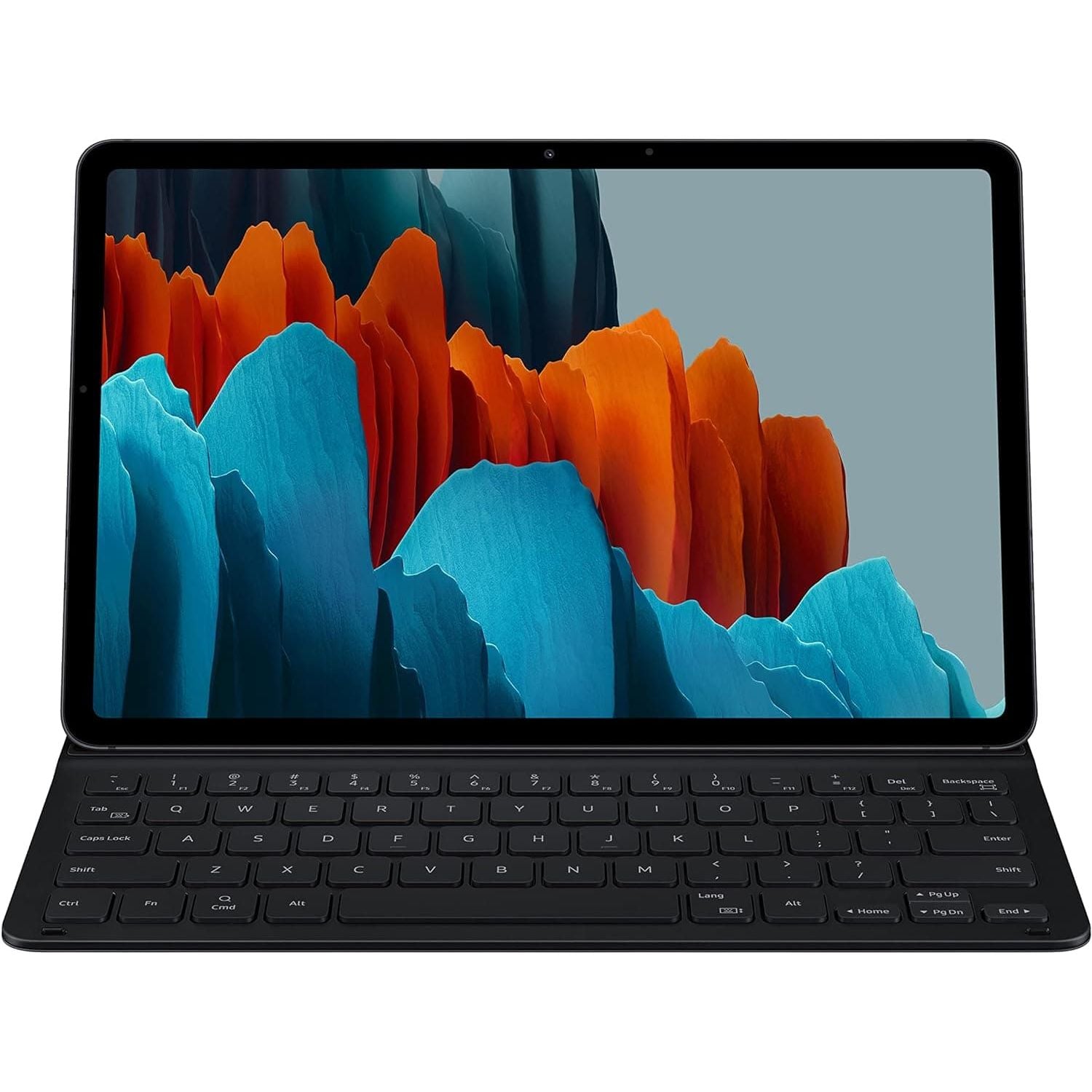 Buy Samsung,Samsung Galaxy Tab S7 / S8 Slim Book Cover Keyboard - Black - Gadcet UK | UK | London | Scotland | Wales| Ireland | Near Me | Cheap | Pay In 3 | Tablet Computer Parts