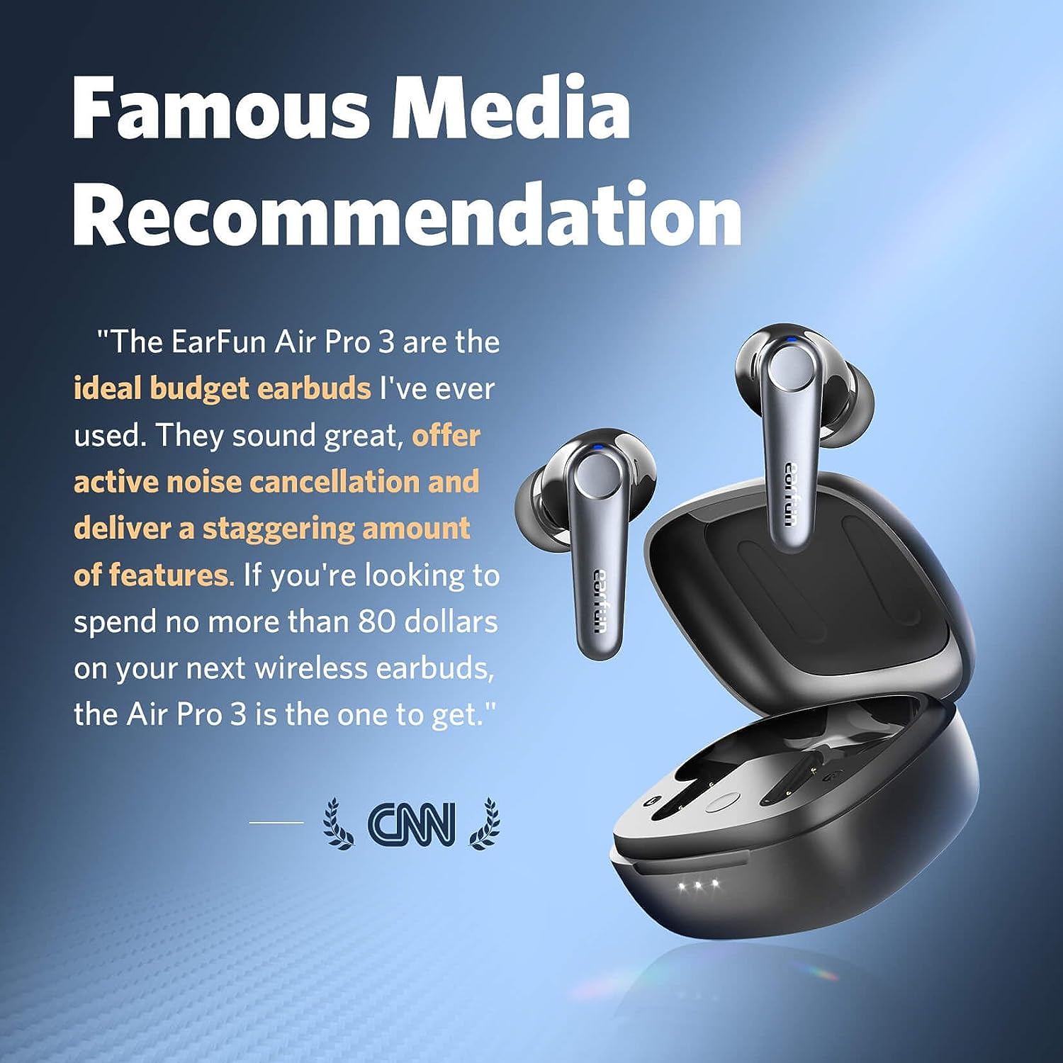 Buy EarFun,EarFun Air Pro 3 Wireless Earbuds, Hybrid Active Noise Cancelling, aptX Adaptive Sound, Bluetooth 5.3, 45-Hour Playtime - Gadcet UK | UK | London | Scotland | Wales| Near Me | Cheap | Pay In 3 | In-Ear Headphones