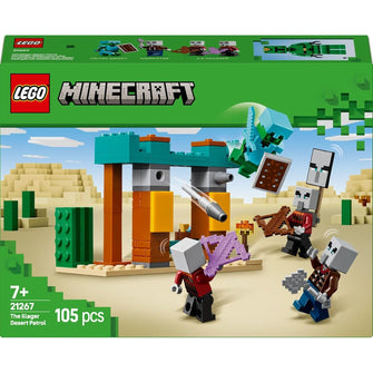 Buy LEGO,LEGO Minecraft The Illager Desert Patrol Set (21267) – Includes Pillager, Vindicator & Cactus Knight Figures – Building Toy for Kids Ages 7+ - Gadcet UK | UK | London | Scotland | Wales| Near Me | Cheap | Pay In 3 | Building Toys