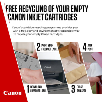 Canon PG-545/CL-546 Ink & Photo Paper Multipack – Genuine Cartridges (Black & Colour) + 50 Sheets 4x6 Photo Paper