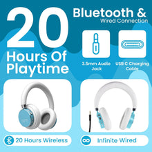 Buy Puro,Puro Sound Labs BT2200 Plus Kids Bluetooth Headphones – Teal | Volume-Limiting 85dB, Studio-Grade Audio, 20-Hour Battery Life, Comfortable Over-Ear Design, Wireless Connectivity - Gadcet UK | UK | London | Scotland | Wales| Near Me | Cheap | Pay In 3 | Over-Ear Headphones