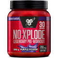 Buy BSN Nutrition,BSN Nutrition N.O.-Xplode Pre Workout Powder Food Supplement, Energy and Focus support with Caffeine, Amino Acids, Vitamin C and Zinc, Purple Power Flavour, 30 Servings, 390 g - Gadcet UK | UK | London | Scotland | Wales| Ireland | Near Me | Cheap | Pay In 3 | Health Care
