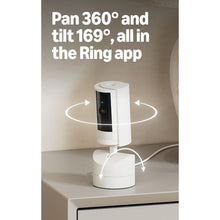 Ring Pan-Tilt Indoor Camera Plug-In Pet Security Camera – 360° Pan, 169° Tilt, HD Video, Two-Way Talk