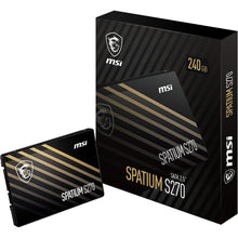 Buy MSI,MSI SPATIUM S270 SATA 2.5" 240GB SSD - Gadcet UK | UK | London | Scotland | Wales| Near Me | Cheap | Pay In 3 | Solid State Drive