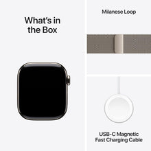 Apple Watch Series 11 GPS + Cellular 42mm  – Natural Titanium Case with Natural Milanese Loop