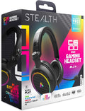 STEALTH C6-100 LED Light-Up Gaming Headset – Multi-Format Wired Headset for PS5, PS4, Xbox, Nintendo Switch, PC & Mobile, 40mm Drivers, Flexible Mic