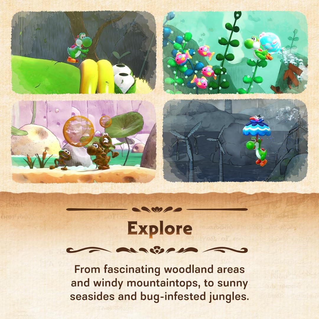 Yoshi and the Mysterious Book - Nintendo Switch Game