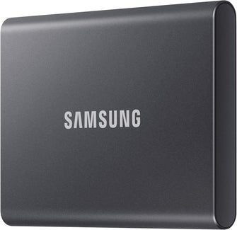 Buy Samsung,Samsung T7 Portable SSD - 2 TB - USB 3.2 Gen.2 External SSD Titanium Grey (MU-PC2T0T/WW) - Gadcet.com | UK | London | Scotland | Wales| Ireland | Near Me | Cheap | Pay In 3 | Hard Drives