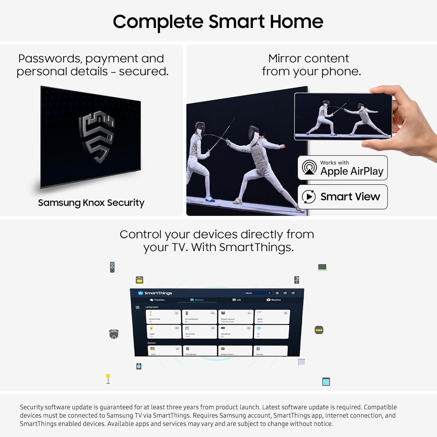 Buy Samsung,Samsung 43" QLED Q7FA 4K Smart TV | Q4 AI Processor, Quantum Dot 100% Colour Volume & Vision AI - Gadcet UK | UK | London | Scotland | Wales| Near Me | Cheap | Pay In 3 | TV