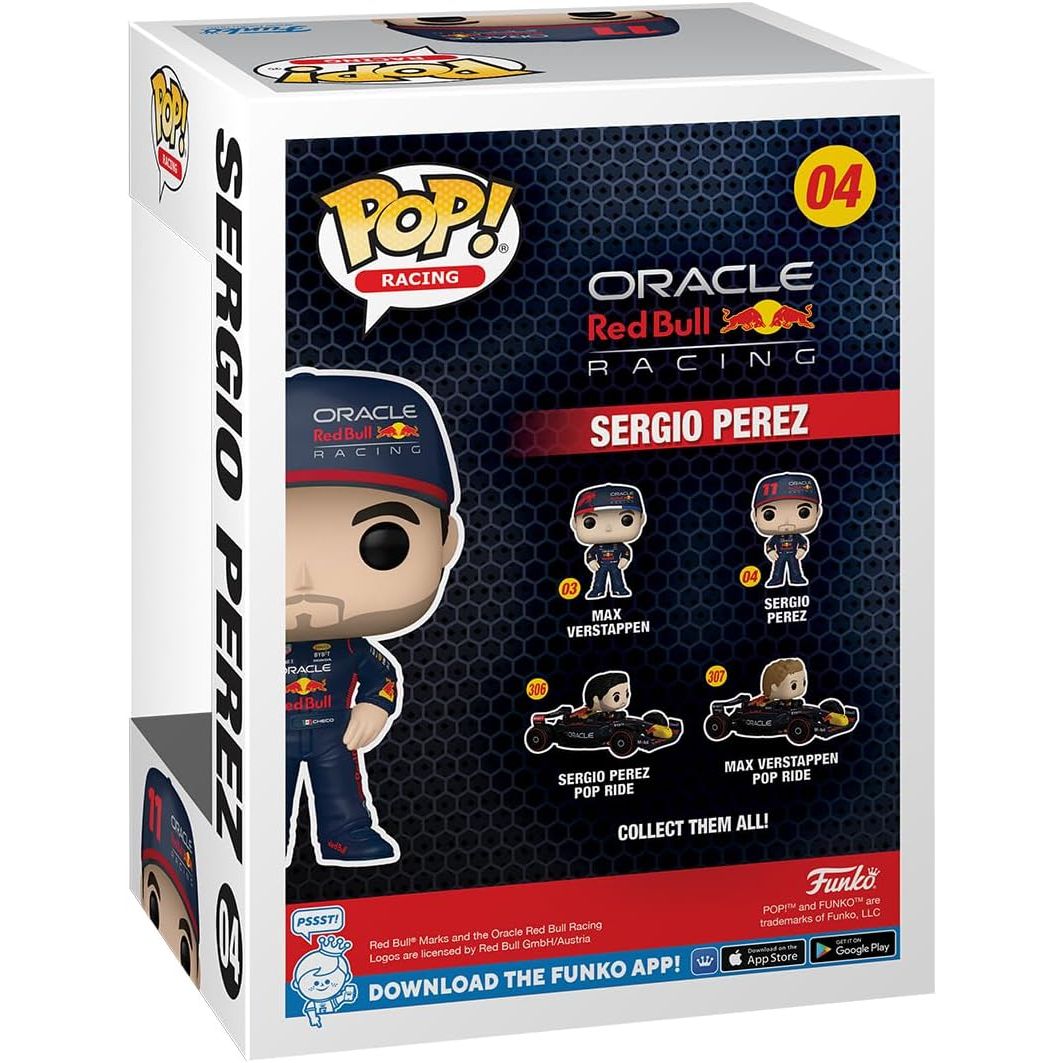 Buy Funko,Funko POP! Vinyl: Formula 1 – Sergio Pérez (Red Bull Racing) Collectable Vinyl Figure - Gadcet UK | UK | London | Scotland | Wales| Near Me | Cheap | Pay In 3 | Action & Toy Figures