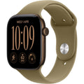 Apple Watch Series 12 GPS + Cellular 46mm Dark Bronze Aluminium with Olive Sport Band M/L