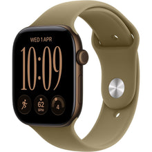 Apple Watch Series 12 GPS + Cellular 46mm Dark Bronze Aluminium with Olive Sport Band M/L