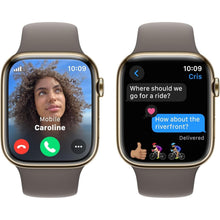 Buy Apple,Apple Watch Series 9 (GPS + Cellular) - 41mm Gold Stainless Steel Case with Clay Sport Band - Gadcet UK | UK | London | Scotland | Wales| Near Me | Cheap | Pay In 3 | Smart Watches