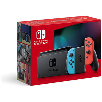Buy Nintendo,Nintendo Switch 32GB with Two Wireless Controllers Neon Red & Blue - Gadcet.com | UK | London | Scotland | Wales| Ireland | Near Me | Cheap | Pay In 3 | Video Game Consoles