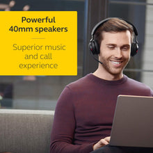 Jabra Evolve2 65 Wireless PC Headset – Noise Cancelling Microsoft Teams Certified Stereo Headphones With Long-Lasting Battery – USB-A Bluetooth Adapter – Black