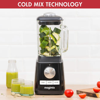 Buy Magimix,Magimix Blender Power 4 – Quiet Mark Certified, 1300W, 1.8L Glass Jug, Black - Gadcet UK | UK | London | Scotland | Wales| Near Me | Cheap | Pay In 3 | Food Mixers & Blenders
