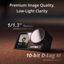 Buy DJI,DJI Osmo Action 4 Standard Combo - 4K/120fps Waterproof Action Camera with a 1/1.3-Inch Sensor, Stunning Low-Light Imaging, 10-bit & D-Log M Color Performance, Long-Lasting 160 Mins, Outdoor Camera - Gadcet UK | UK | London | Scotland | Wales| Near Me | Cheap | Pay In 3 | Action Cameras