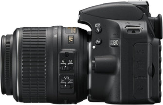 Buy Nikon,Nikon D3200 Digital SLR Camera with 18-55mm VR Lens Kit - Blac - Gadcet UK | UK | London | Scotland | Wales| Near Me | Cheap | Pay In 3 | Cameras & Optics