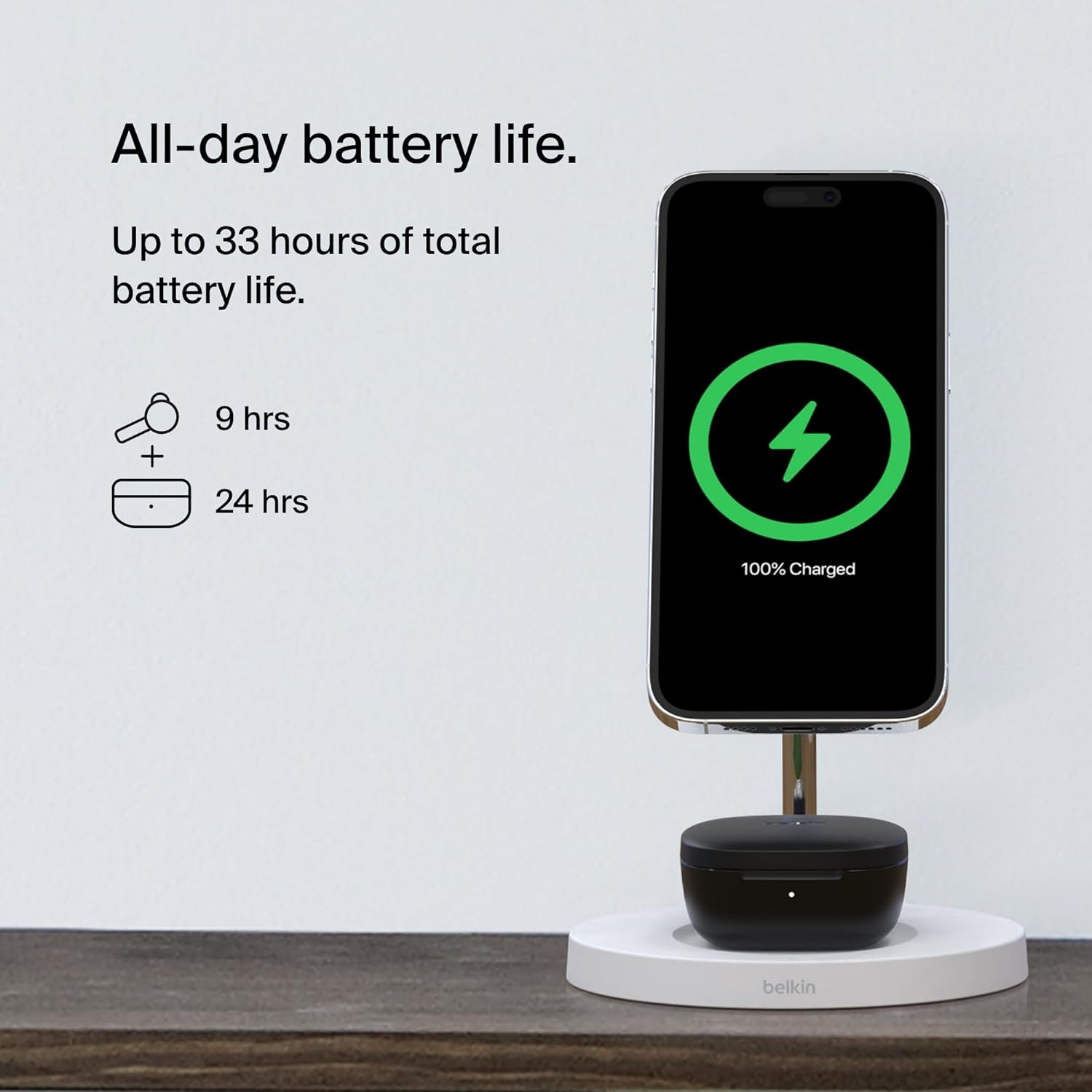 Buy Samsung,Belkin SoundForm Motion True Wireless Earbuds – Wireless Charging Case, Dual Mic, IPX5 Water Resistant, Bluetooth, Black - Gadcet UK | UK | London | Scotland | Wales| Near Me | Cheap | Pay In 3 | In-Ear Headphones