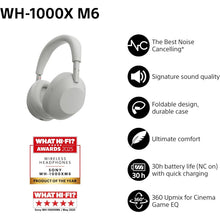 Buy Ecat Tech Ltd,Sony WH-1000XM6 Wireless Noise Cancelling Headphones – Silver - Gadcet UK | UK | London | Scotland | Wales| Near Me | Cheap | Pay In 3 | Over-Ear Headphones