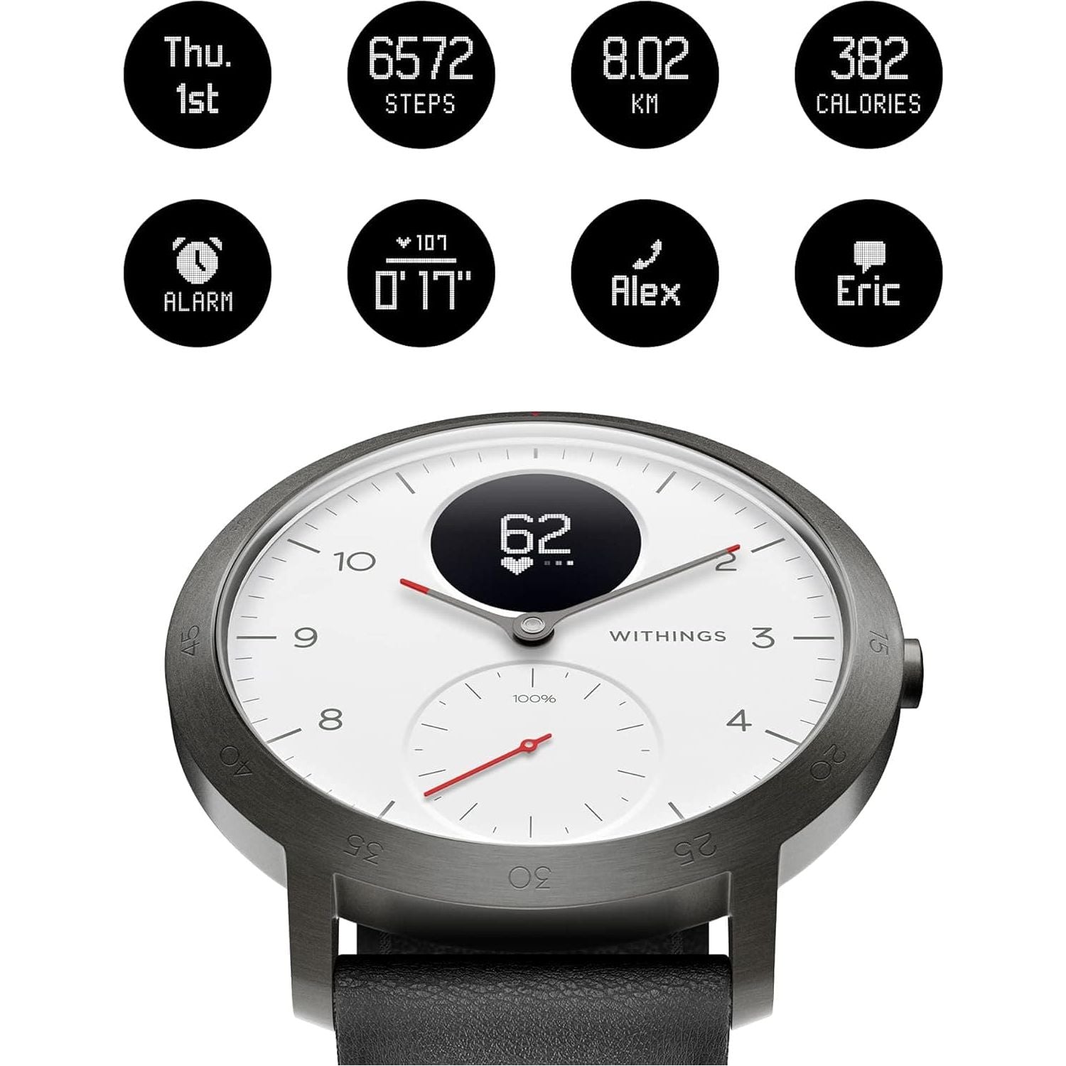 Buy Withings,Withings Steel HR Sport Smartwatch - White - Gadcet UK | UK | London | Scotland | Wales| Ireland | Near Me | Cheap | Pay In 3 | Watches
