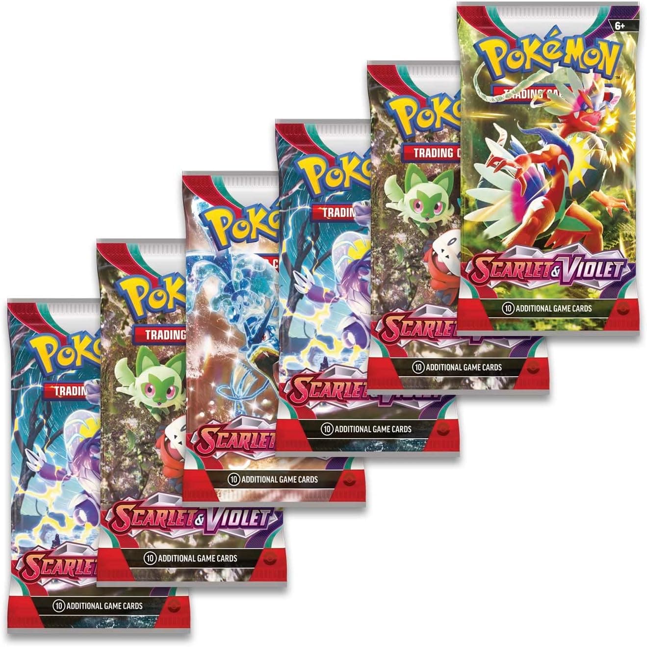 Buy Pokemon,Pokémon TCG: Scarlet and Violet Booster Bundle - 6 Booster Packs - Gadcet UK | UK | London | Scotland | Wales| Ireland | Near Me | Cheap | Pay In 3 | Toys & Games