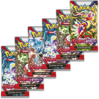 Buy Pokemon,Pokémon TCG: Scarlet and Violet Booster Bundle - 6 Booster Packs - Gadcet UK | UK | London | Scotland | Wales| Ireland | Near Me | Cheap | Pay In 3 | Toys & Games