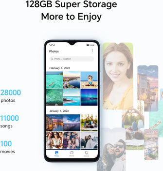 Buy HONOR,HONOR X6a 4G - 128GB Mobile Phone - Cyan Lake - Unlocked - Gadcet UK | UK | London | Scotland | Wales| Near Me | Cheap | Pay In 3 | Mobile Phones