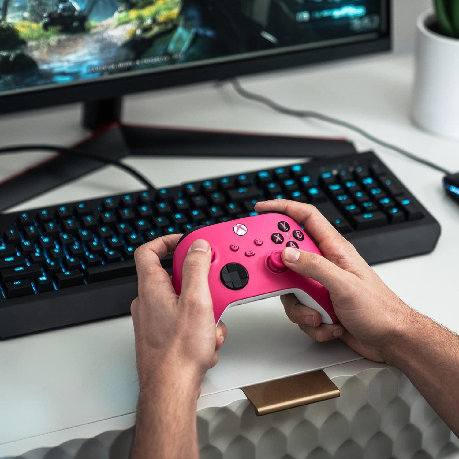 Buy Xbox,Xbox Series X & S Wireless Controller - Deep Pink - Gadcet UK | UK | London | Scotland | Wales| Near Me | Cheap | Pay In 3 | Game Controllers