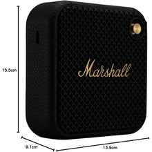 Buy Marshall,Marshall Willen Portable Bluetooth Speaker - Black and Brass - Gadcet UK | UK | London | Scotland | Wales| Near Me | Cheap | Pay In 3 | Bluetooth Speakers